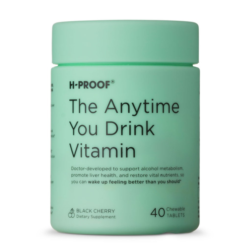 Review of H-Proof hangover prevention supplement powder